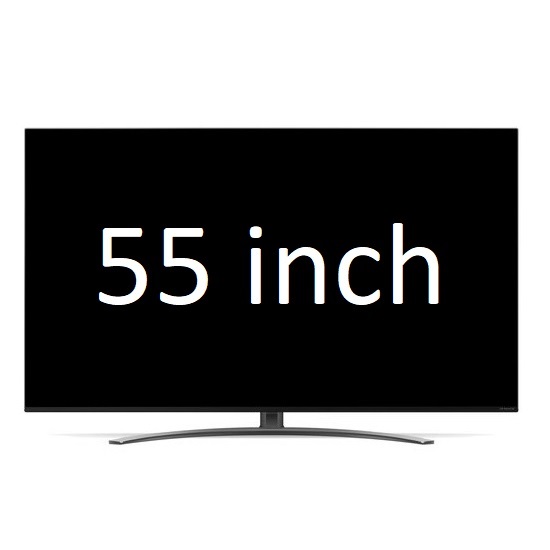 55 inch TV juiste TV afmetingen in